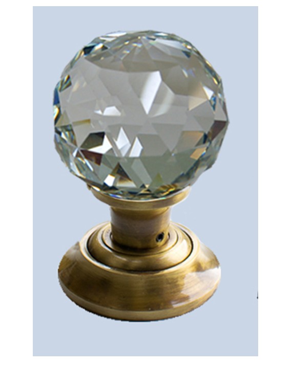 Dorset Crystal Knob - FG